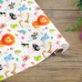 Jungle Safari Gift Wrapping Paper Roll Or Folded, thumbnail 3 of 3