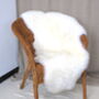 White Sheepskin Rug By Onaie, thumbnail 3 of 5