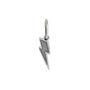 Silver Lightning Bolt Charm Necklace, thumbnail 1 of 3