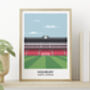 Arsenal Highbury Football Stadium Print Gift, thumbnail 1 of 9