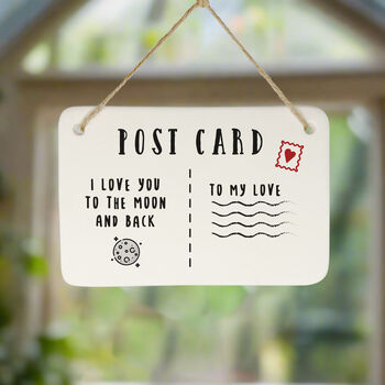 Porcelain Postcard Moon, 3 of 6