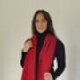 Personalised Unisex Pure Cashmere Woven Scarf, thumbnail 7 of 12