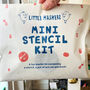 Shooting Star Mini Fabric Ink Stencil Kit, thumbnail 7 of 10