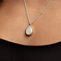 Teardrop Urn Ashes Necklace – Sterling Silver, thumbnail 5 of 9
