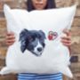 Personalised Pet Embroidered Cushion Cover, thumbnail 4 of 5