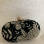Green Velvet Clutch Bag, thumbnail 1 of 9