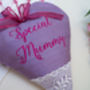 Silk Lavender Heart, thumbnail 8 of 11