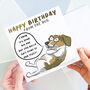 Happy Birthday From The Dog Card, thumbnail 1 of 4