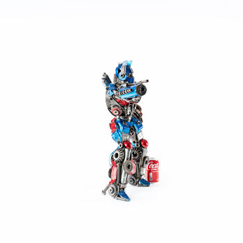 Optimus Prime 55cm/22in Handmade Metal Sculptures, 6 of 12