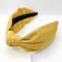 Mustard Knot Headband Hair Accessory, thumbnail 3 of 7