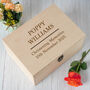 Personalised Christening Keepsake Box | Memory Chest, thumbnail 2 of 6