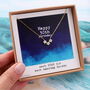 30th Birthday Stars Necklace Sterling Silver, thumbnail 5 of 7