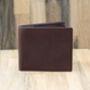 Personalised Colombian Leather Wallet Zip Coin Pocket, thumbnail 5 of 10