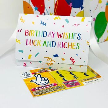 Birthday Scratch Card Holder, 3 of 5