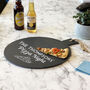 Personalised Slate Pizza Slice Board, thumbnail 1 of 5