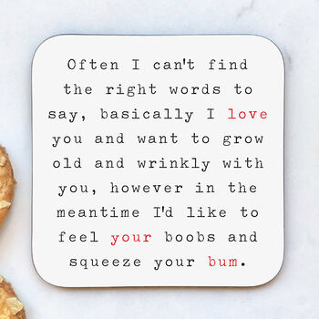 'Love Your Bum' Romantic Card, 3 of 4