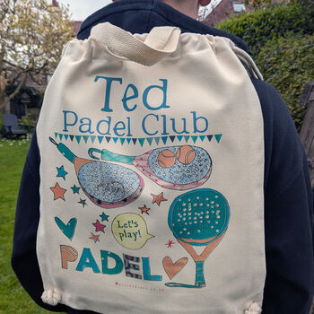 Personalised Padel Tennis Kit Bag, 4 of 12