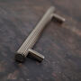 Solid Brass Nickel Hammered Cabinet Pull Handles, thumbnail 2 of 12