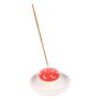 Ceramic Mushroom Incense Stick Holder, thumbnail 1 of 4
