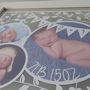 Personalised Baby Birth Details Photo Papercut, thumbnail 3 of 5