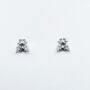 Bee Gold Plated And Cubic Zirconia Studs, thumbnail 8 of 8