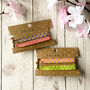 Set Of Four Festival Ribbon Bracelets, Checks / Leaves, thumbnail 1 of 5
