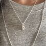 “F*Ck This Shit” Necklace In Sterling Silver, thumbnail 2 of 9