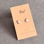 Boo! Halloween Ghost Earrings In Sterling Silver, thumbnail 1 of 3