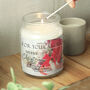 Personalised Merry Christmas Scented Candle, thumbnail 4 of 5