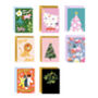 Christmas Tree Gold Foiled Greeting Card, thumbnail 6 of 6