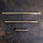 Solid Brass Straight Knurled Pull Handles, thumbnail 2 of 12