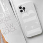 Personalised White Initials Phone Case, thumbnail 1 of 9