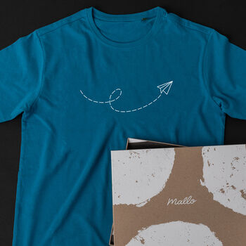 Paper Aeroplane Cotton T Shirt, 2 of 6