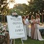 Wedding Welcome Board | Riviera Design| Over 80 Colours, thumbnail 1 of 3