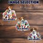 Personalised Jack Russell In Christmas Lights, thumbnail 2 of 10