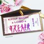 Personalised K Pop Concert Ticket, thumbnail 1 of 6