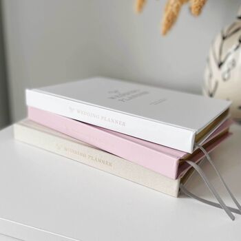 Wedding Planner Book Blush With Gold Foil, 6 of 12