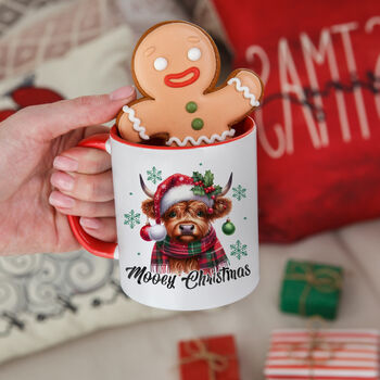 Mooey Christmas Mug, 4 of 5