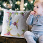 Personalised Floral Letter Sofa Cushion Gift For Her, thumbnail 1 of 5