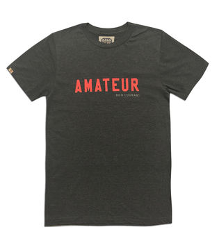 'Amateur' Statement Tshirt, 3 of 3