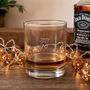 70th Birthday Engraved Whisky Glass, thumbnail 2 of 11
