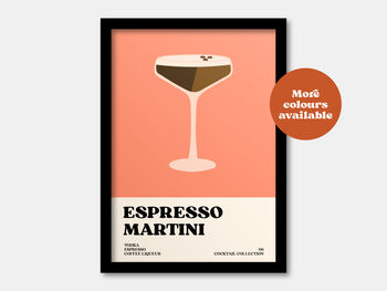 Espresso Martini Print, 5 of 7