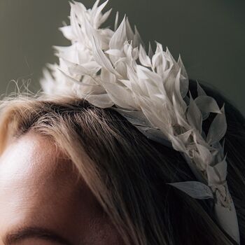 Mathilde Leaf Bridal Crown, 2 of 3