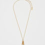 Party Bear Gold Chain Necklace, thumbnail 5 of 8