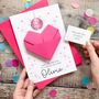 Personalised Origami Birthday Card – Disco Ball Design For Daughter, Niece Or Granddaughter, thumbnail 3 of 10