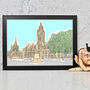 Manchester Town Hall Colour Pop Print, thumbnail 1 of 2