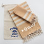 Personalised Towel Set, Sustainable Gift, thumbnail 5 of 11