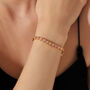 Crystal Heart Slider Bracelet, thumbnail 1 of 6