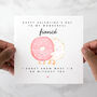 Donut Fiancé Valentines Day Card, thumbnail 1 of 3
