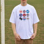 Formula One Legends Beer Mat Oversized T Shirt, thumbnail 4 of 10